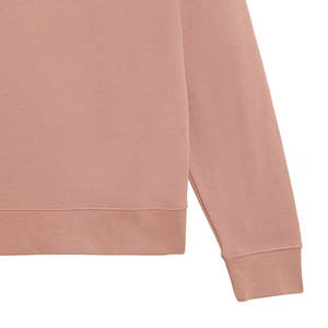 เสื้อสเวตเตอร์ผ้าฝ้าย100% สำหรับผู้ชายเสื้อสเวตเตอร์ผ้าคอตตอนน้ำหนักเบาไม่มีลาย420gsm 100% ออกแบบโลโก้ได้ตามต้องการ - Product Image 6