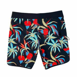 Maillot de bain décontracté pour homme à séchage rapide, short de plage extensible dans 4 sens, 100% polyester, anti-rides, respirant, solide - Product Image 3