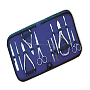 ASAP BEAUTY PAKISTAN Professional Manicure Pedicure <b>Kit</b> Set Multi-Functional Leather Pouch 7 1 Nail Clipper Gift Box Fast - Product Image 3