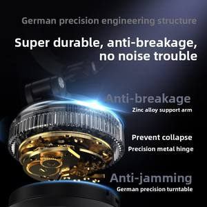 360 ° Soporte Magnético Plegable y Ajustable para Teléfono Móvil con Ventosa <span class=keywords><strong>de</strong></span> Rotación y Operación con una Sola Mano para el Tablero del Automóvil - Product Image 4