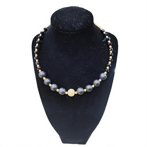 Trendsetter-Collar de bola de cristal negro y Bola de circón-Ideal para impresiones artísticas - Product Image 1