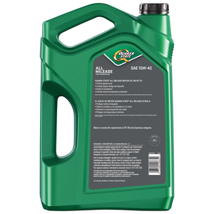 Quaker State All Mileage 10W-40 Motor Oil Resist Oil Breakdown 5 Quart - Product Image 2