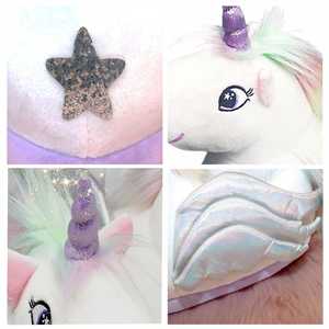 รองเท้าแตะเด็ก Pegasus SLOFFIES ไซส์เดียว ลายพิมพ์ยูนิคอร์น นุ่ม เบา พื้นกันลื่น นวดเท้าได้ ปรับแต่งได้ ผลิตจาก EVA - Product Image 4