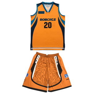 Tenue d'équipe de basketball sans manches sur mesure, maillots et shorts sublimés pour hommes, ensemble unisexe 100% polyester pour jeunes - Product Image 2