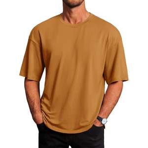 Camisetas holgadas de secado rápido transpirables de alta calidad con hombro caído estilo informal personalizado para uso diario Formal para apariencia - Product Image 3