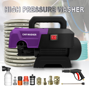 Nettoyeur de voiture portable haute pression 220 V/50 Hz, nouvelle machine de nettoyage domestique à eau froide pour un lavage de voiture efficace - Product Image 1