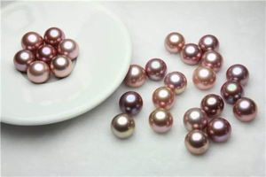 Perles d'eau douce en acier inoxydable sans trou, grandes perles Edison de 13 à 15 mm, durables pour l'artisanat et la fabrication de bijoux en vrac - Product Image 3