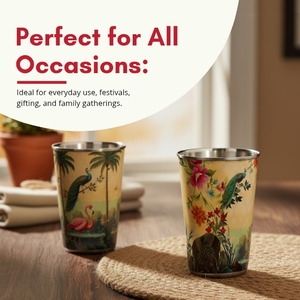 Best Selling Outdoor Camping Stainless Steel Stackable <b>Glass</b> Anti-Fall for Home Beer Restaurant Office Use Durable Pint <b>Glasses</b> - Product Image 3