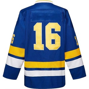 100% <b>Polyester</b> Custom Team Ice Hockey Jersey Breathable Sublimated Hockey Wear and Embroidered Team Logo on Sale - Product Image 5