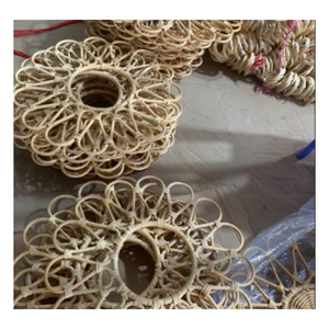 <b>Round</b> Rattan Charger Plate Rustic Handwoven Natural Wicker Dining Table Mat Vietnam Supplier - Product Image 6