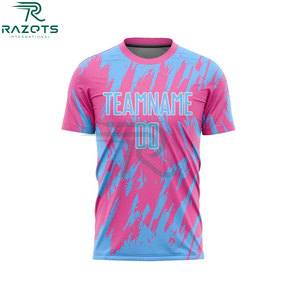 Razorts International Custom Men's Football Jersey 100% Polyester Sublimation Soccer Uniform Plus Size Short Sleeve - Product Image 5