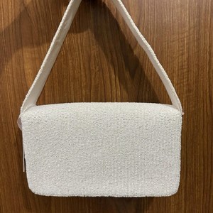 Multicolor Beaded <b>Bag</b> with Handle, Handheld <b>Bag</b>, Casual Hand <b>Bag</b>, Indian Handicraft, Handmade, <b>Baguette</b> <b>bag</b>, - Product Image 5