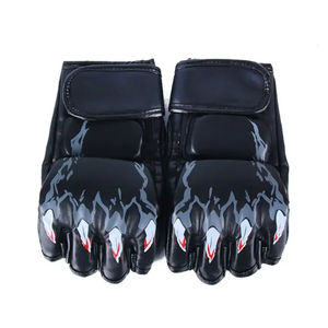 Gants de MMA en cuir de qualité supérieure fabriqués au Pakistan, respirants, évacuant l'humidité, logo personnalisé, toutes tailles disponibles, OEM/ODM personnalisé - Product Image 4