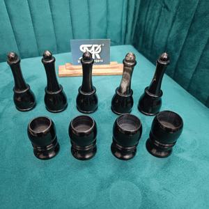 Brocha de afeitar de cuerno hecha a mano de alta calidad, mango ligero, diseño duradero para una experiencia de afeitado de lujo suave y suave - Product Image 2