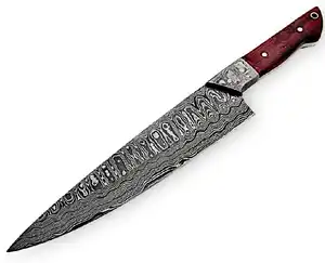 Couteau de chef professionnel japonais en acier damas Vg-10 67 couches en acier damas coupe de cuisine quotidienne utilisation couteau de chef
