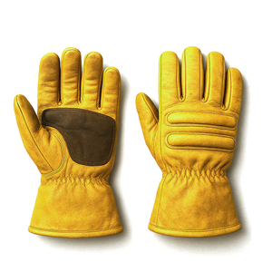 ถุงมือนักผจญเพลิงหนังวัวแยกชิ้นถุงมือนักผจญเพลิงสไตล์ใหม่คุณภาพระดับพรีเมียม - Product Image 1