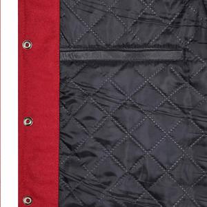 2025 à la mode hiver hommes Varsity vestes OEM conception personnalisée coupe-vent imperméable haute qualité Streetwear fournisseur - Product Image 3
