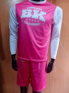 T-Shirt à Manches Longues Personnalisé en Jersey de Spandex de Coton Teint par Dip pour Hommes Broderie Numérique du Logo du Pakistan Vraies Photos Tissu Tricoté - Product Image 3