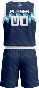 Uniforme de basket-ball fabriqué au Pakistan, maillot d'équipe et short de sublimation, couleur personnalisée, nouveau design, logo personnalisé, uniforme de basket-ball - Product Image 4