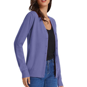 Winter Fashion <b>Cardigan</b> Button Breathable Women's <b>Sweaters</b> Wholesale Women's <b>Long</b> Sleeve <b>Cardigans</b> <b>Sweater</b> - Product Image 4