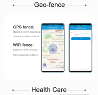 Traceur GPS GSM 2G 3G 4G pour animaux de compagnie avec collier, mini pour chiens et chats, suivi en temps réel via PC et application, design mini, léger