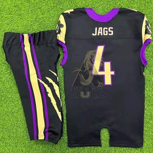 Camiseta de fútbol americano personalizada de alta calidad, fabricante profesional, técnica de sublimación de entrega rápida, uniforme profesional - Product Image 2