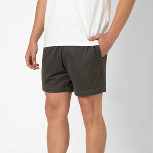 Pantalones cortos de malla de baloncesto personalizados para hombre, pantalones cortos atléticos de secado rápido de poliéster 100% para correr, lona de malla transpirable de 5 pulgadas - Product Image 5