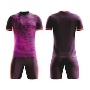 Conjuntos de Uniformes de Fútbol Personalizados de Manga Corta, Ligeros, Transpirables, de Secado Rápido, con Impresión de Nombres, para Adultos 2025 - Product Image 1