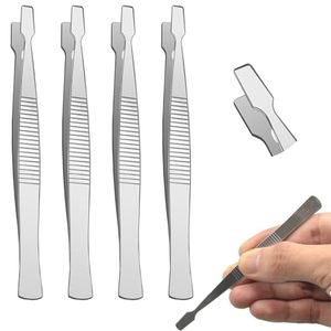 Maneje sus sellos como un profesional con estas pinzas de precisión diseñadas por expertos para coleccionistas. - Product Image 1