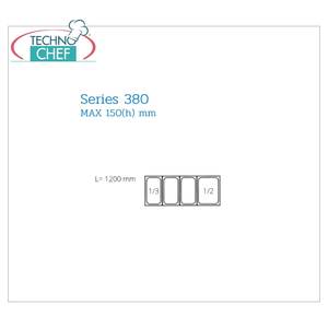 Vitrina Refrigerada Comercial de Acero Inoxidable de 120 cm para Ingredientes de Pizza, Equipo de Refrigeración para Cocina, para 3 GN 1/3 y 1 GN 1/2 - Product Image 2