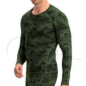 Camiseta de Compresión Personalizada para Hombre, Secado Rápido, Spandex/Poliéster, Manga Larga, Ropa Deportiva para Gimnasio y Fitness - Product Image 6