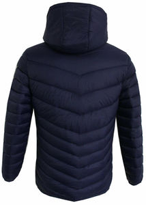 Veste d'hiver unisexe personnalisée imperméable coupe-vent à col montant amovible avec rembourrage en coton matelassé - Product Image 6