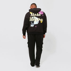 Sudaderas con Capucha para Hombre al por Mayor, 100% Algodón, Precio Bajo, Diseño con Bolsillo de Forro Polar Térmico, Impresión Digital, Colección de Invierno - Product Image 5