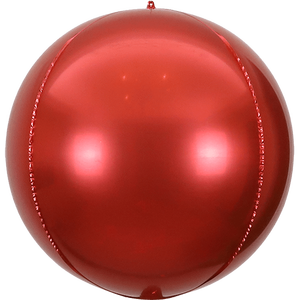 Palloncino Foil Sfera Rossa Party Love 56cm 22in per Decorazioni Festa - Product Image 3