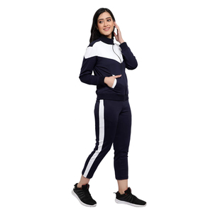 Latest Design Wholesale Custom Sports Team Sweat Suit Set <b>Women</b> <b>Windbreaker</b> Tracksuits Adjustable for <b>Women</b> OEM 2025 - Product Image 2