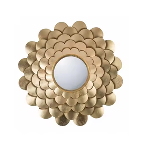 Miroir mural de luxe avec finition attrayante Miroir mural en métal à cadre décoratif très exigeant au prix de gros - Product Image 6