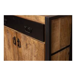 Gabinete de sala de estar contemporáneo de madera maciza de mango de 115 cm Britt para uso en hoteles - Product Image 4