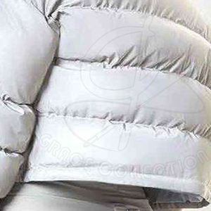 Professional Manufacturing Women's Puffer <b>Jacket</b> with Long Sleeve & Custom <b>Patches</b> Crop Top Knitted Processed - Product Image 6