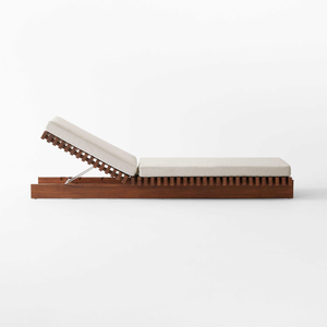 Luxurious Teak Wood Lounge Chair for Home Decoration with Modern Style Design from Indonesia - Product Image 2