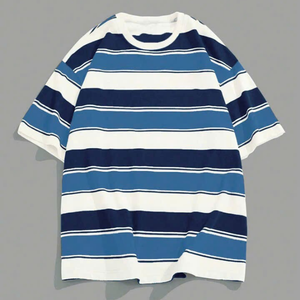 Camiseta de algodón personalizada OEM ODM para hombre, tela transpirable con estampado abullonado, anticontracción, lista para usar, varios tamaños, logotipo personalizado - Product Image 1