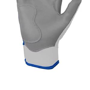 Guantes de Bateo de Béisbol Profesionales de Alta Calidad, de Cuero Duradero, Cierre de Hebilla para Mano Izquierda, Logotipo Personalizado, Cómodos - Product Image 5