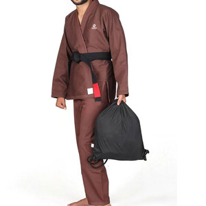 100% coton Jiu Jitsu uniforme BJJ Kimono lourd GSM respirant haute qualité Arts martiaux porter bas quantité minimale de commande karaté uniforme - Product Image 5