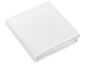 Ensemble de literie en coton biologique 100% de qualité supérieure Style uni blanc avec techniques tissées pour l'utilisation d'hôpital d'hôtel Tailles ODM personnalisées - Product Image 4