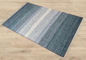 Alfombras de trapo Chindi de algodón 100% para sala de estar patrón de novedad moderno alfombra al por mayor para uso doméstico - Product Image 4