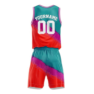 Uniforme de baloncesto con impresión por sublimación de excelente calidad superventas, camisetas de secado rápido para adultos en camisetas y camisetas personalizables de talla grande - Product Image 3