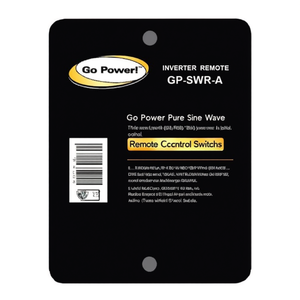 รีโมทอินเวอร์เตอร์ Go Power Pure Sine Wave รุ่น GP-SWR-A - Product Image 2