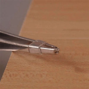 คีมหนีบผ้าคอตตอนและคีมสำหรับตกแต่งฟันคีมปากเป็ดแบบฟันปลาสำหรับการจัดการที่แม่นยำ - Product Image 6