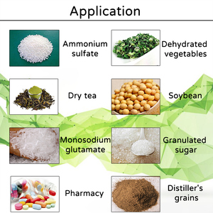 Secador de lecho fluido vibratorio industrial de venta directa de fabricantes con Motor SUS304 Material 90% Eficiencia para secado de sal - Product Image 6