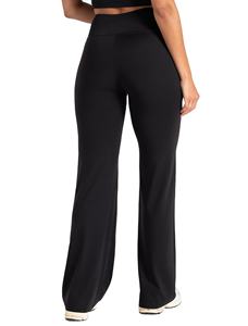 Pantalones Jogger Negros Personalizados de Fieltro, Elásticos, Suaves, de Cintura Media, Ligeros, Casuales, Deportivos, para Gimnasio 2026 - Product Image 4