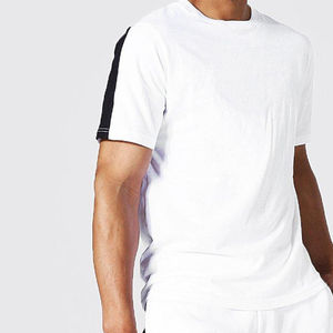 Ensemble de t-shirts pour hommes, 2 pièces, vêtements de sport, tenue de sport, marque personnalisée, imprimé, manches courtes, ensemble de shorts deux pièces, hommes personnalisés - Product Image 4